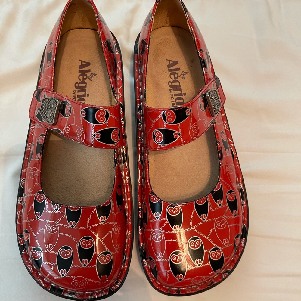 Alegría Mary Jane owl print